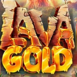 Lava Gold Game Logo