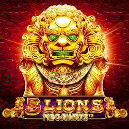 5 Lions Megaways Game Logo