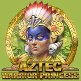 Aztec Warrior Princess Game Logo