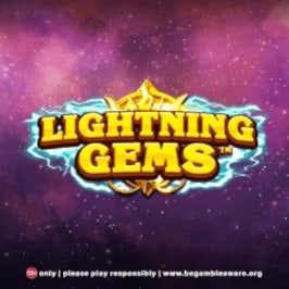 Lightning Gems Game Logo