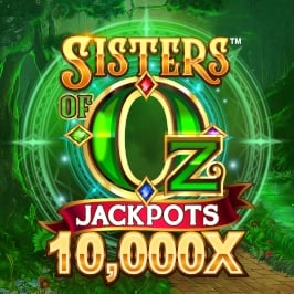 Sisters Of Oz Jackpots Game Logo