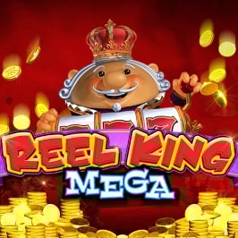 Reel King Mega Game Logo