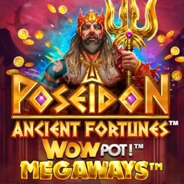 Ancient Fortunes: Poseidon WOWpot Megaways Game Logo