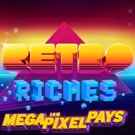 Retro Riches Game Logo