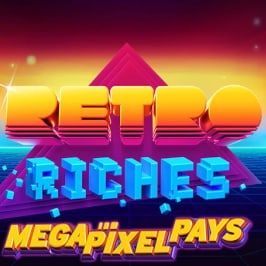 Retro Riches Game Logo