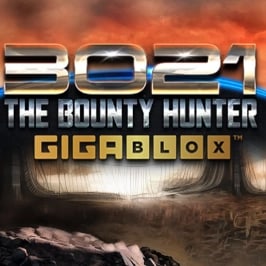 3021 AD The Bounty Hunter Gigablox Game Logo