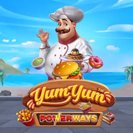 Yum Yum Powerways Game Logo