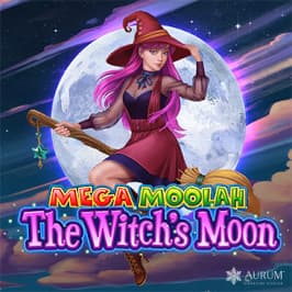 Mega Moolah The Witch's Moon Game Logo