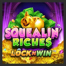 Squealin' Riches Game Logo