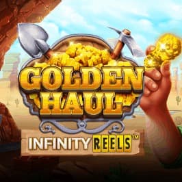 Golden Haul Infinity Reels Game Logo
