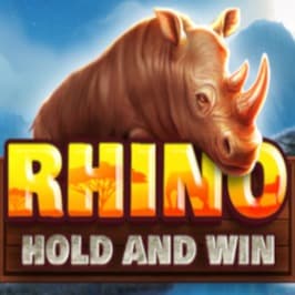 Rhino Hold and Win Game Logo