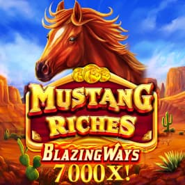 Mustang Riches Game Logo