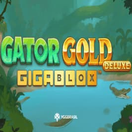 Gator Gold Deluxe Gigablox Game Logo