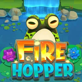 Fire Hopper Game Logo
