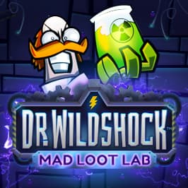 Dr. Wildshock: Mad Loot Lab Game Logo