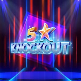 5 Star Knockout Game Logo