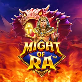 Might of Ra Game Logo