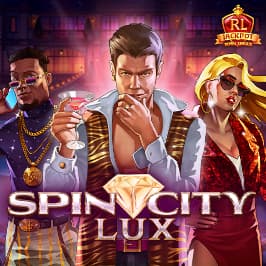 Royal League Spin City Lux Game Logo