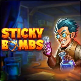 Sticky Bombs Game Logo