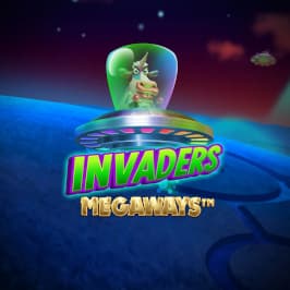 Invaders Megaways Game Logo