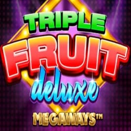Triple Fruit Deluxe Megaways Game Logo