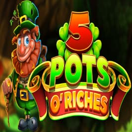 5 Pots O’ Riches Game Logo