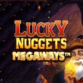 Lucky Nuggets Megaways Game Logo