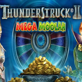 Thunderstruck II Mega Moolah Game Logo