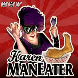 Karen Maneater Game Logo