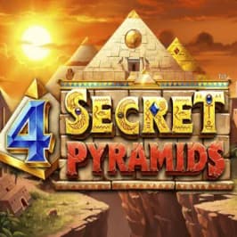 4 Secret Pyramids Game Logo