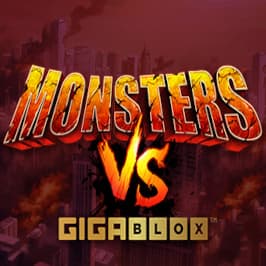 Monsters vs Gigablox Game Logo