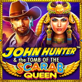 John Hunter and the Tomb of the Scarab Queen Game Logo