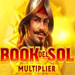Book del Sol: Multiplier Game Logo