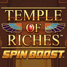 Temple of Riches Spin Boost Game Logo