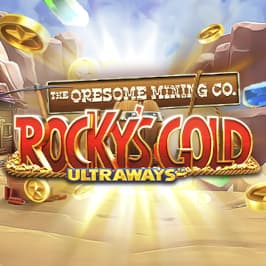 Rocky's Gold Ultraways Game Logo
