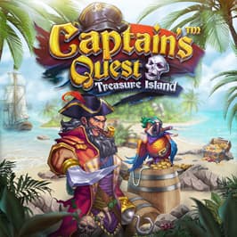 Captain’s Quest Treasure Island Game Logo
