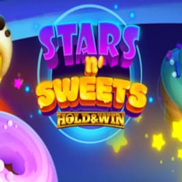 Stars n' Sweets Hold &amp; Win Game Logo