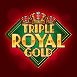 Triple Royal Gold Game Logo