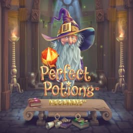 Perfect Potions Megaways Game Logo