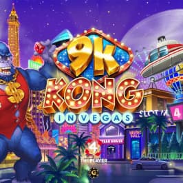 9k Kong in Vegas Game Logo