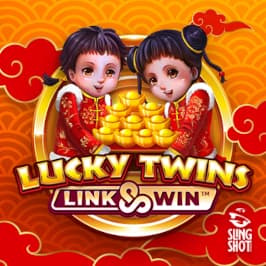 Lucky Twins Link&Win Game Logo