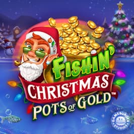 Fishin' Christmas Pots Of Gold Game Logo