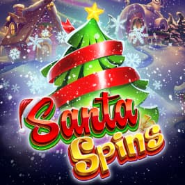 Santa Spins Game Logo