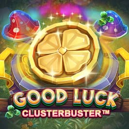 Good Luck Clusterbuster Game Logo