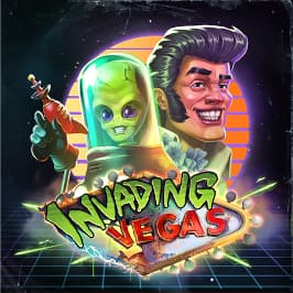 Invading Vegas Game Logo