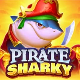 Pirate Sharky Game Logo