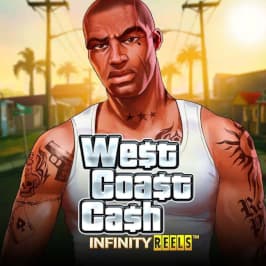 West Coast Cash Infinity Reels Game Logo