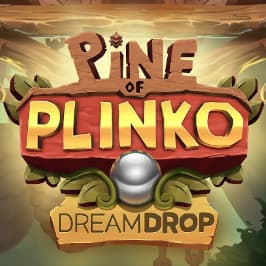 Pine of Plinko Dream Drop Game Logo