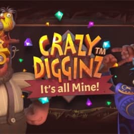 Crazy Digginz - It's all Mine Game Logo