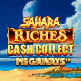 Sahara Riches Megaways Cash Collect Game Logo